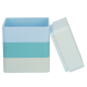 Suport birou patrat din plastic color DL 3357